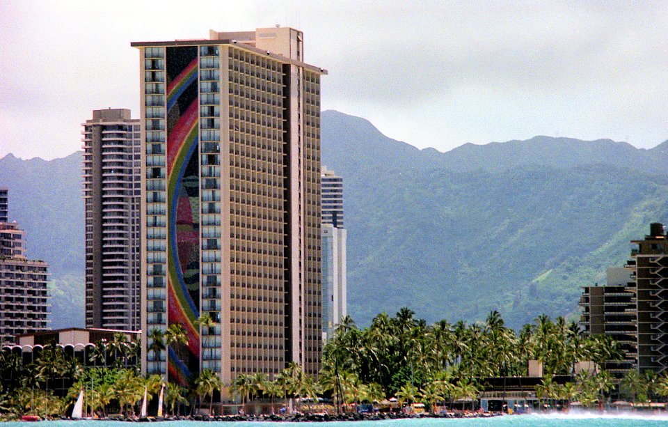 Hilton Hawaiian Village, Honolulu, Oahu, Hawaii (June 1979)