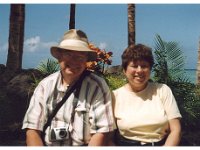 2001 06 B08 Darrel & Betty on Waikiki : Betty Hagberg