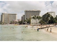 2001 06 B18 Waikiki Beach : Betty Hagberg