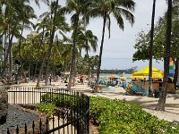 2017062058 Kalekaua Avenue along Waikiki Beach - Honolulu - Hawaii - Jun 06