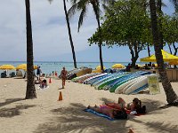 2017062069 Kalekaua Avenue along Waikiki Beach - Honolulu - Hawaii - Jun 06