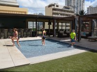 Swimming at Aston Waikiki Beach Towers Hotel - June 08