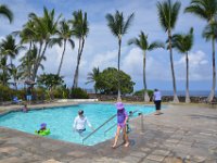 2017063437 Swimming at Outrigger Royal Sea Cliff Hotel - Kona - Big Island - Hawaii- Jun 14
