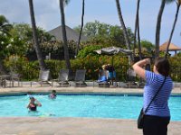 2017063440 Swimming at Outrigger Royal Sea Cliff Hotel - Kona - Big Island - Hawaii- Jun 14