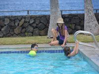 2017063446 Swimming at Outrigger Royal Sea Cliff Hotel - Kona - Big Island - Hawaii- Jun 14