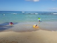 2017061469 Swimming on Waikiki Beach - Honolulu - Hawaii - Jun 05
