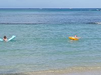 2017061478 Swimming on Waikiki Beach - Honolulu - Hawaii - Jun 05