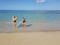 2017061479 Swimming on Waikiki Beach - Honolulu - Hawaii - Jun 05