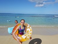 2017061481 Swimming on Waikiki Beach - Honolulu - Hawaii - Jun 05