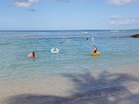 2017061492 Swimming on Waikiki Beach - Honolulu - Hawaii - Jun 05