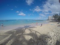 2017061526 Swimming on Waikiki Beach - Honolulu - Hawaii - Jun 05