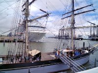 2016060332 Elissa 3 Masted Barque, Galveston, Texas - June 5