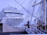 2016060396 Elissa 3 Masted Barque, Galveston, Texas - June 5