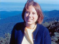 1969 09 62 Betty Hagberg Blue Ridge Parkway VA : Betty Hagberg