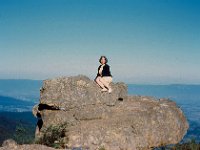 1969 09 64 Betty Hagberg Blue Ridge Parkway VA : Betty Hagberg